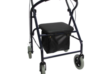 andador 4 ruedas con asiento y bolsa porta objetos