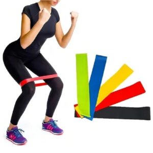 bandas elásticas para hacer ejercicios