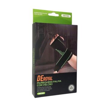 muñequera elástica con velcro